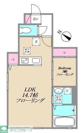 メルヴェーユ町田の物件間取画像